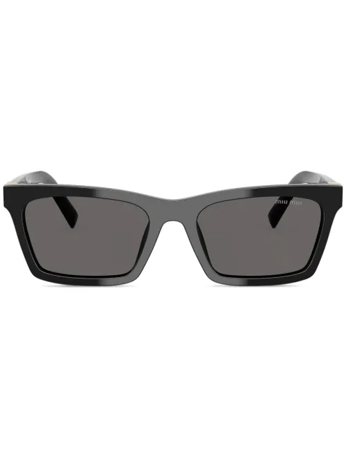 Lunettes de soleil à monture carrée - Miu Miu Eyewear - Modalova