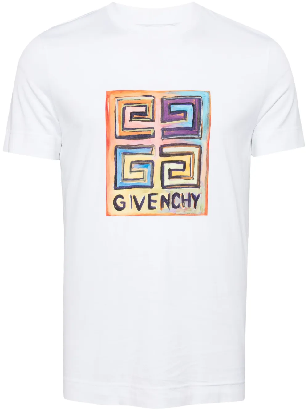 Givenchy Getailleerd T-shirt Wit