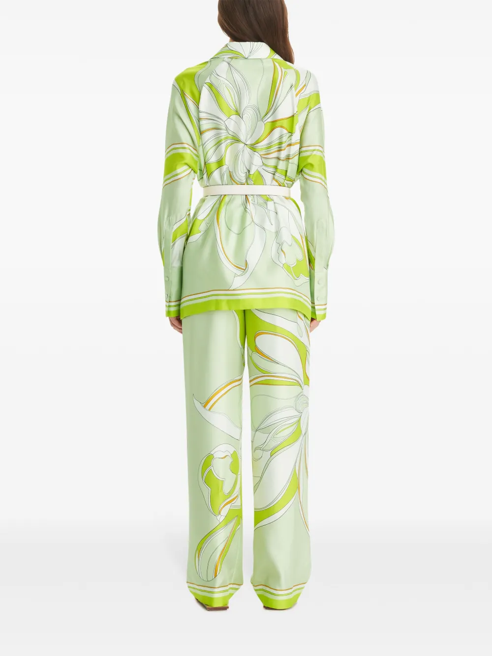 Tory Burch Trainingsbroek met print Groen