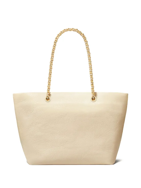 Gold tory burch tote best sale