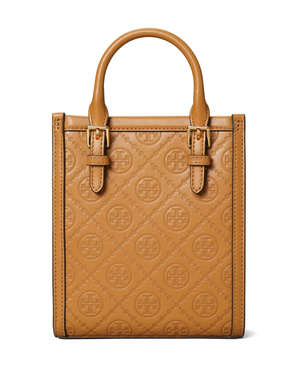 Tory Burch Mini Tote Bag Mit T Monogramm Braun FARFETCH DE