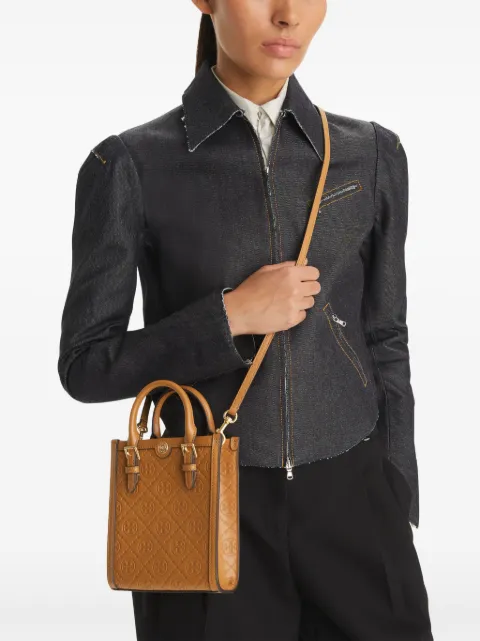 Tory Burch mini T-monogram leather tote bag 15020 - 1