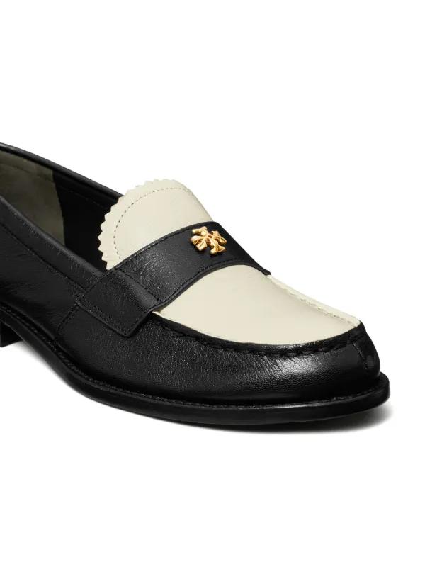 春のコレクション | レザーローファー Burch Tory ブラック JP FARFETCH | 靴