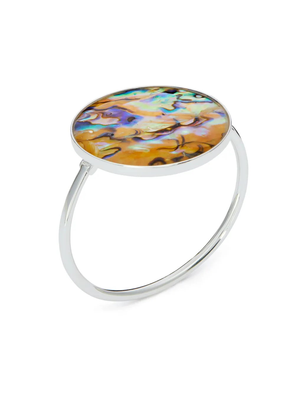 Tory Burch Abalone cuff bracelet | Silver | Image 1