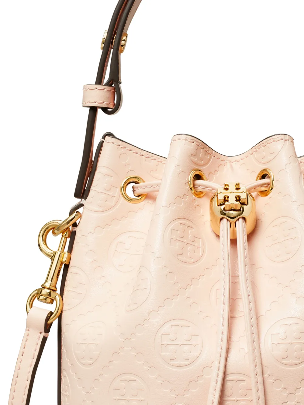 [Tory Burch]Fil Coupe Mini Bucket Bag在庫わずか！【割引中】 Tory Burch Petite T Monogram Fil Coupé Barrel Bag | Nordstrom