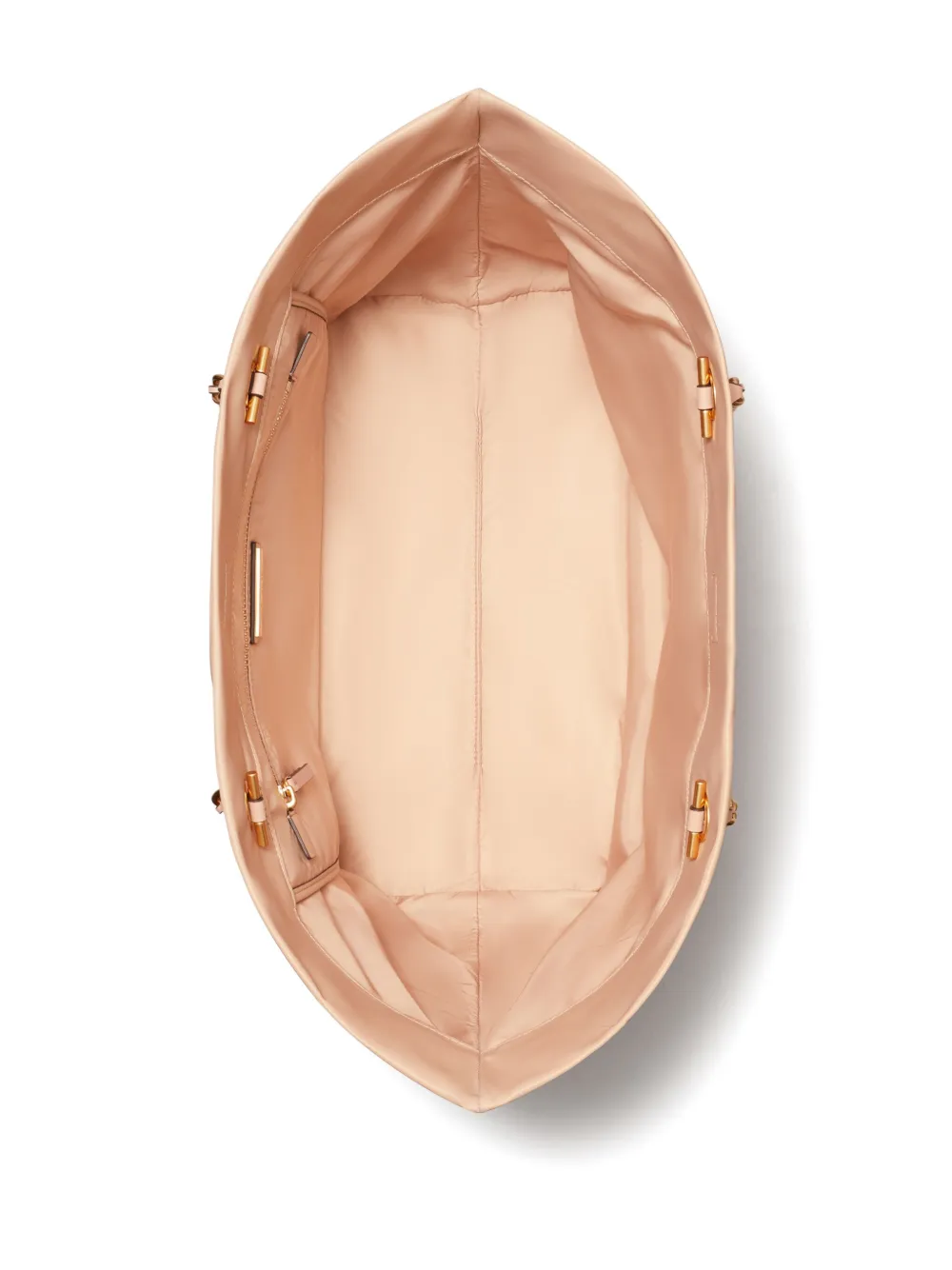 Tory Burch Ella shopper met ketting Beige