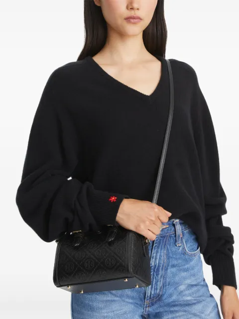 Tory Burch petite T Monogram barrel bag 158528001 - 2