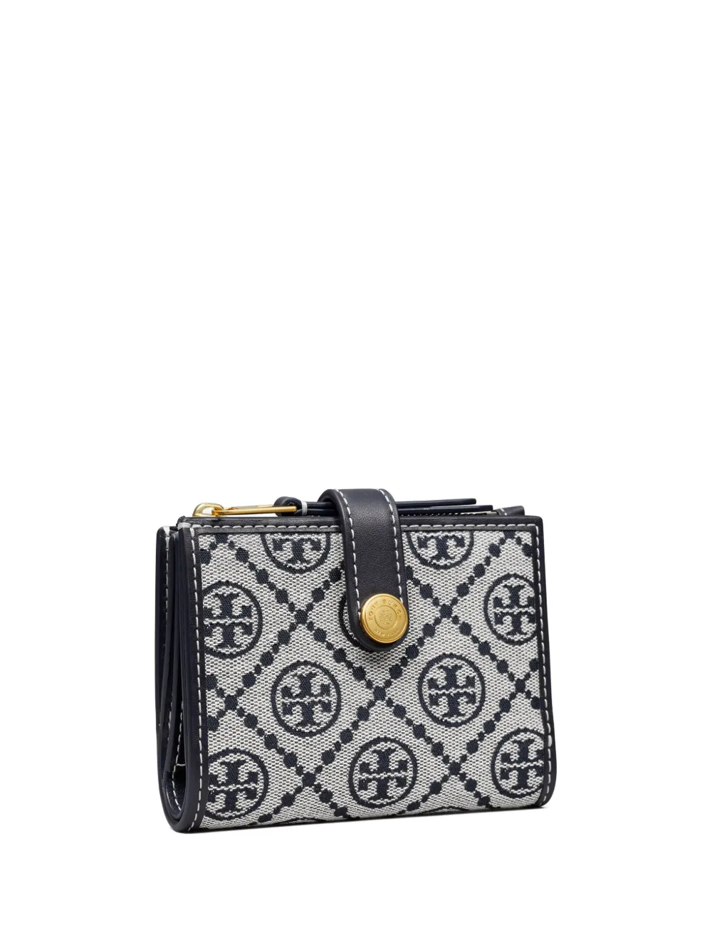 Tory Burch Portemonnee met monogram - Blauw