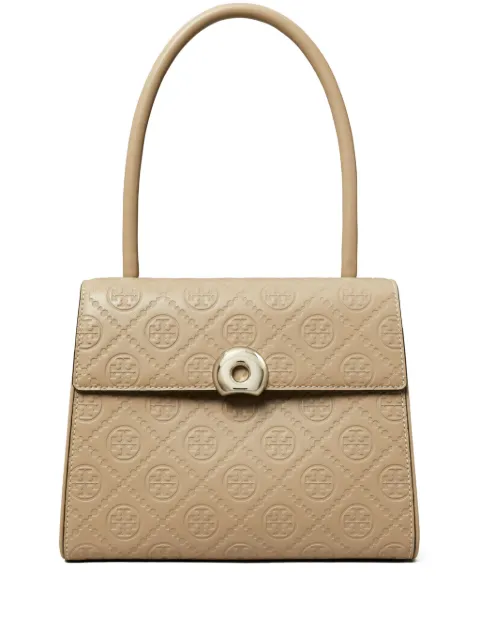 Tory Burch small Deville T Monogram tote bag 164307200 - 0