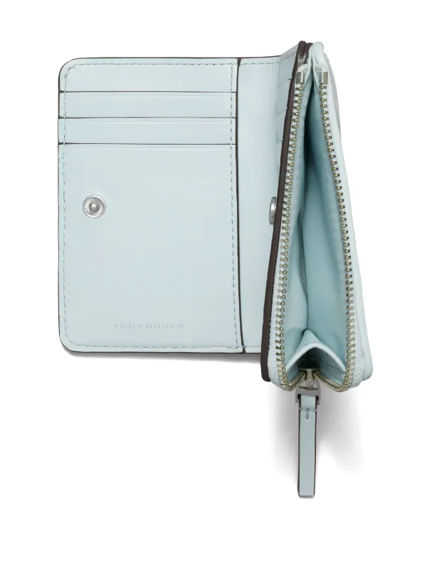 Tory burch light blue wallet top