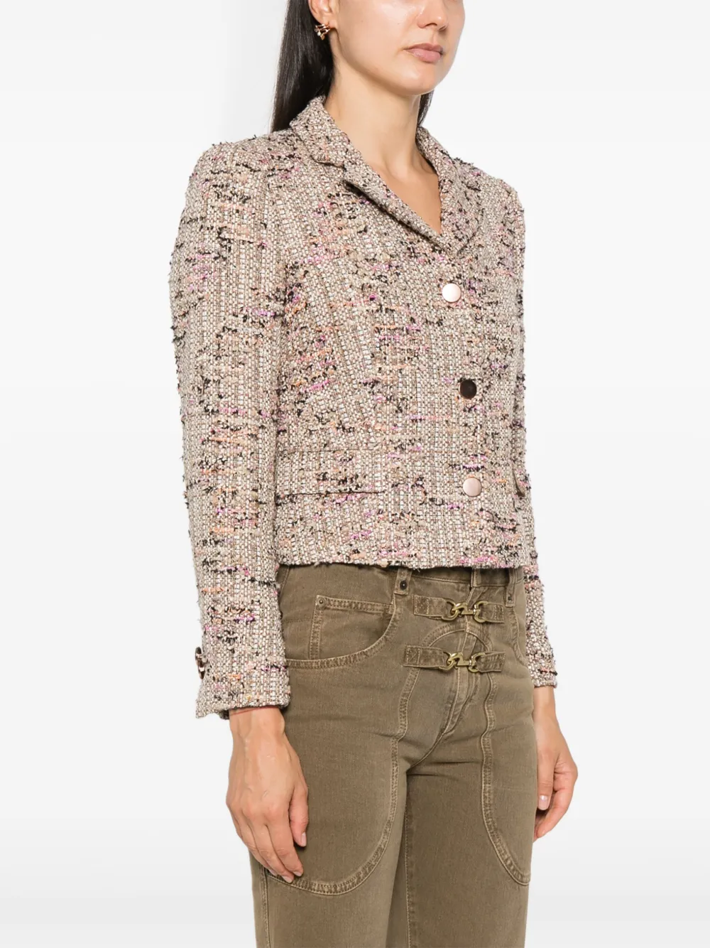 Tagliatore Brandie Jacket In 金色