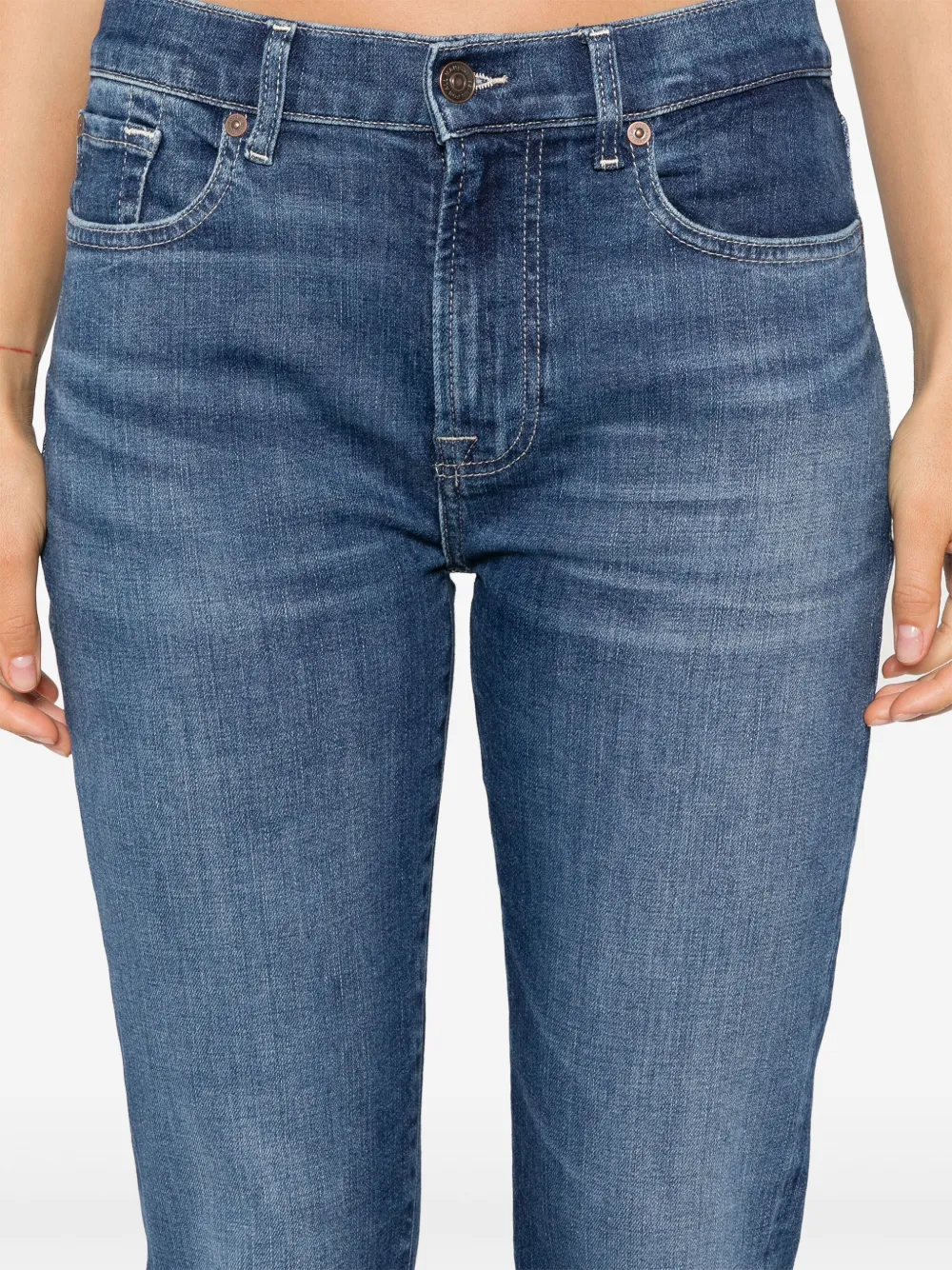 7 FOR ALL MANKIND SLIM ILLUSION SANTA MONICA JEANS