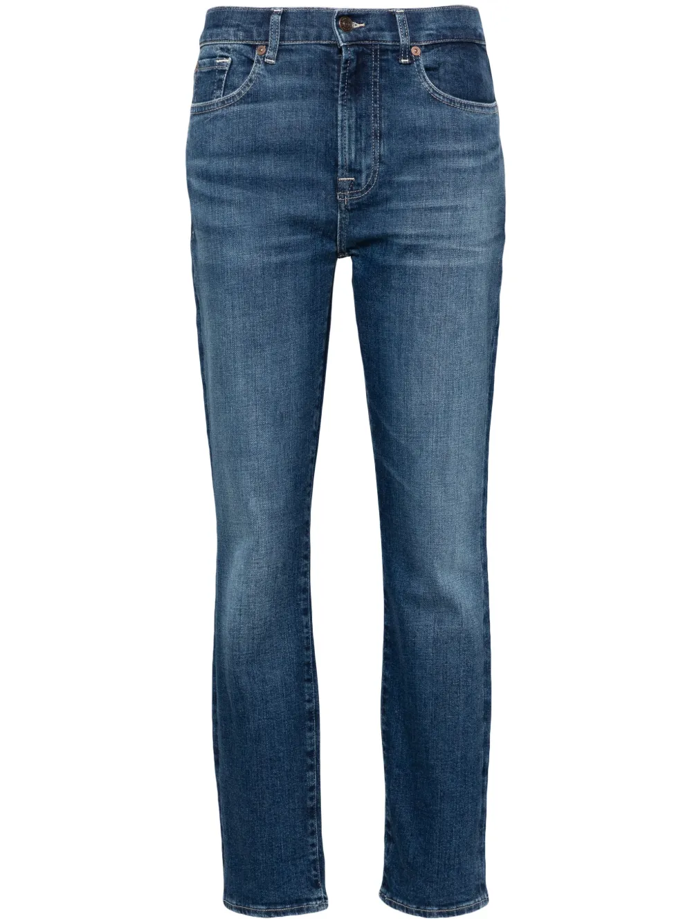 7 For All Mankind Slim Illusion Santa Monica パンツ - ブルー 7 For All Mankind Slim Illusion Santa Monica パンツ - ブルー