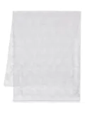 Emporio Armani lurex-detail scarf - Grey