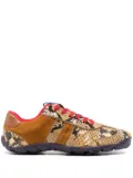 Wales Bonner snakeskin-effect sneakers - Multicolour