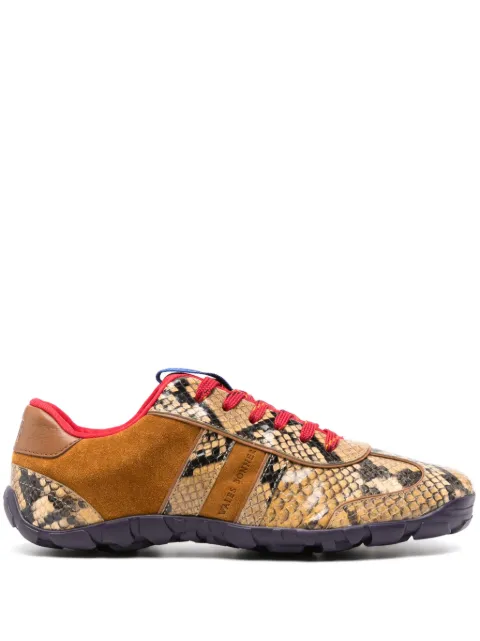 Wales Bonner snakeskin-effect sneakers