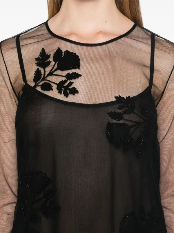 Blumarine シースルードレス 