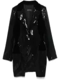 Emporio Armani sequinned blazer - Black