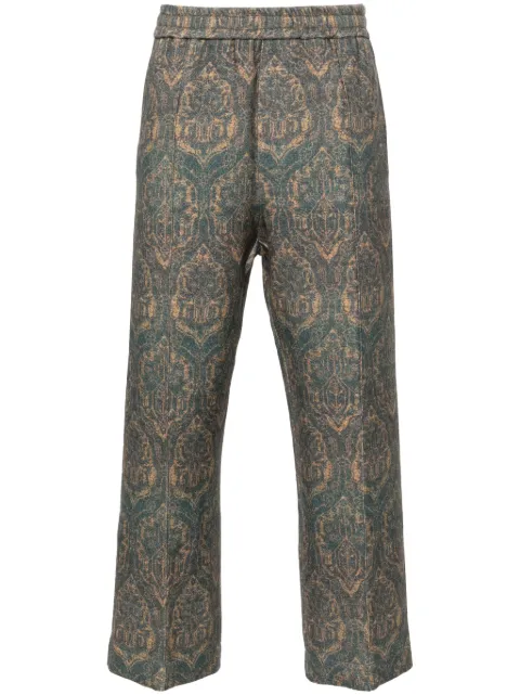 Pierre-Louis Mascia pantalones con estampado gráfico