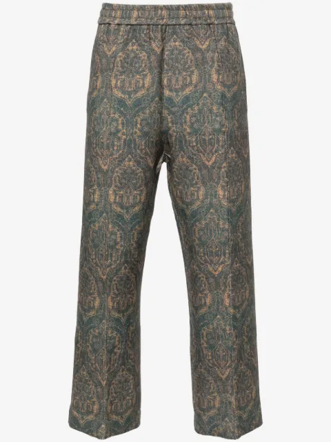 Pierre-Louis Mascia graphic-print trousers