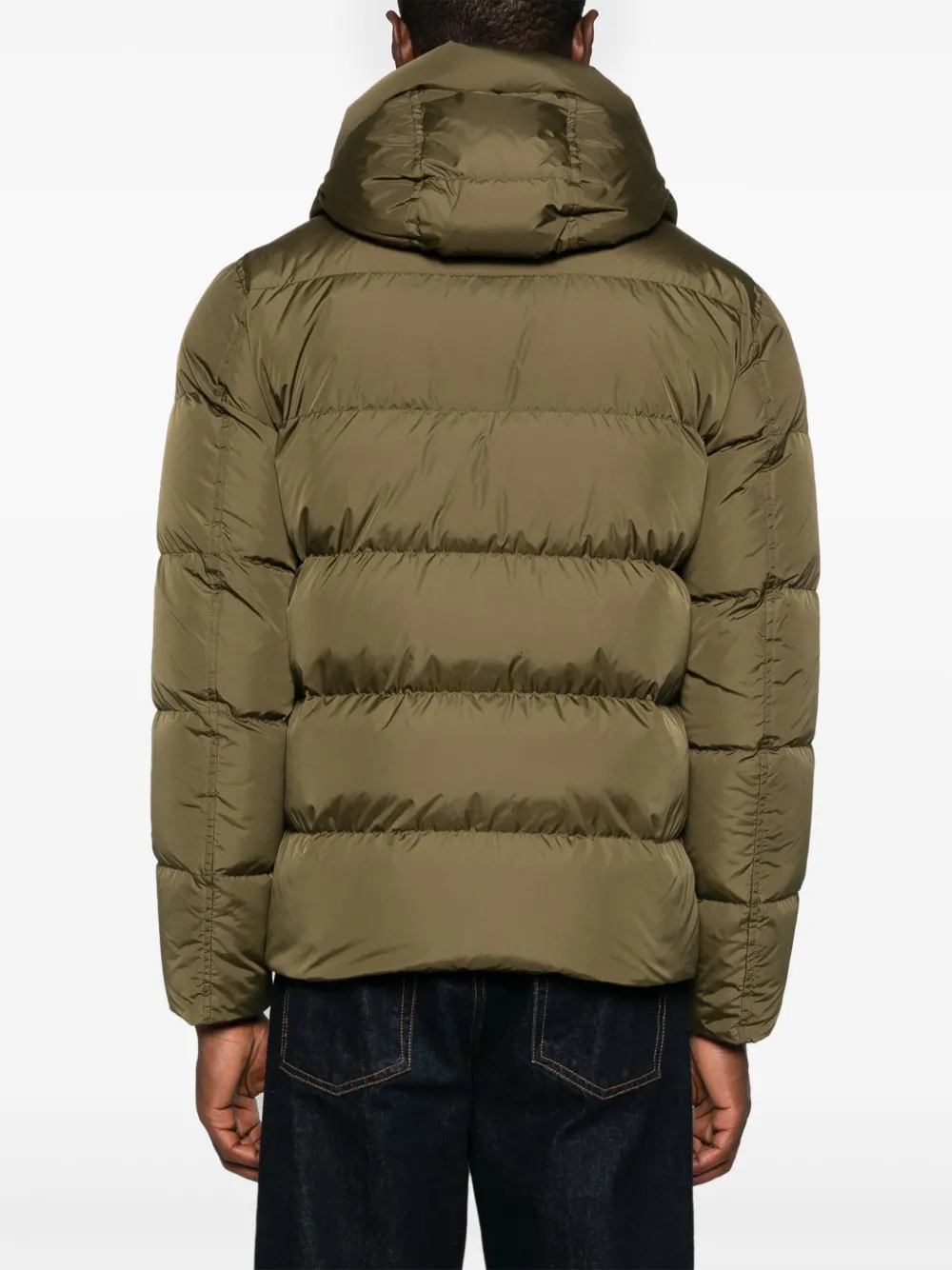Herno Donsjack met capuchon Groen