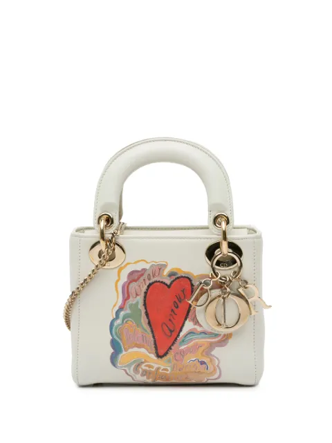 Christian Dior Pre-Owned 2018 x Niki De Saint Phalle Dioramour Mini Lady Dior satchel WOMEN