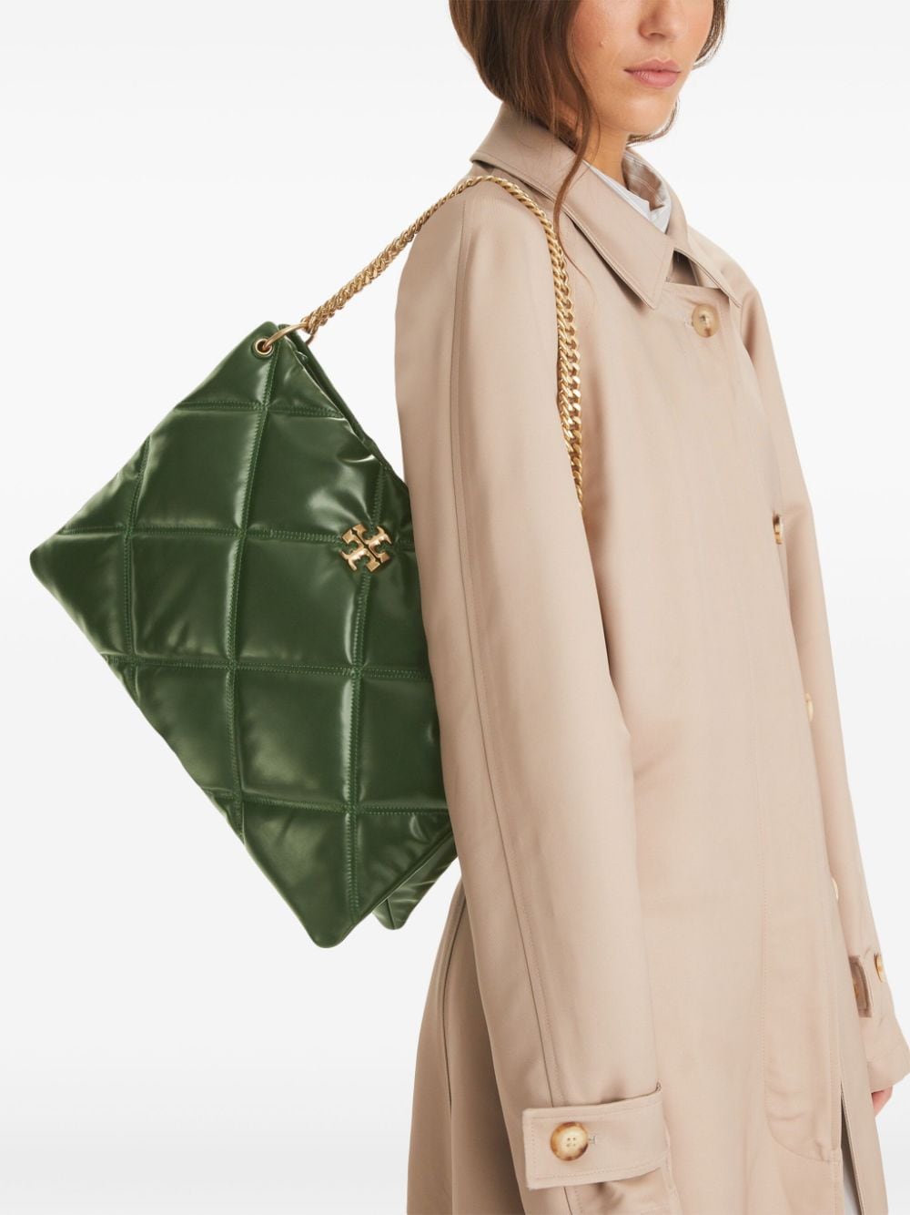 Tory Burch Kira shoulder bag - Groen