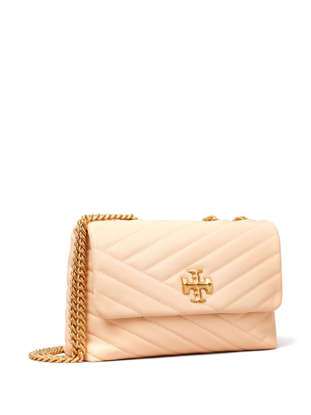 Shop Tory Burch Small Kira Chevron Convertible Shoulder Bag In Pink