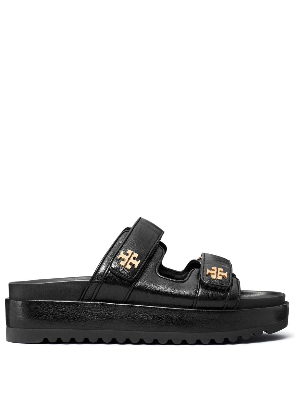 Shop Tory Burch Kira Sport Slides In Black