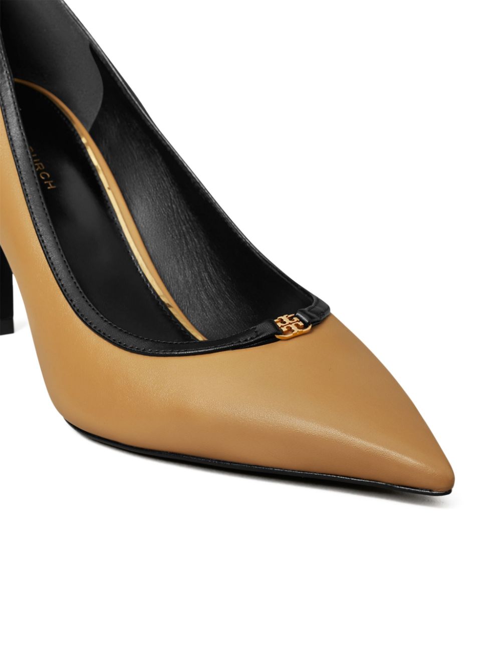 Tory Burch 80 mm Double T pumps Bruin