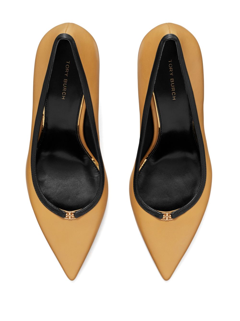 Tory Burch 80 mm Double T pumps Bruin