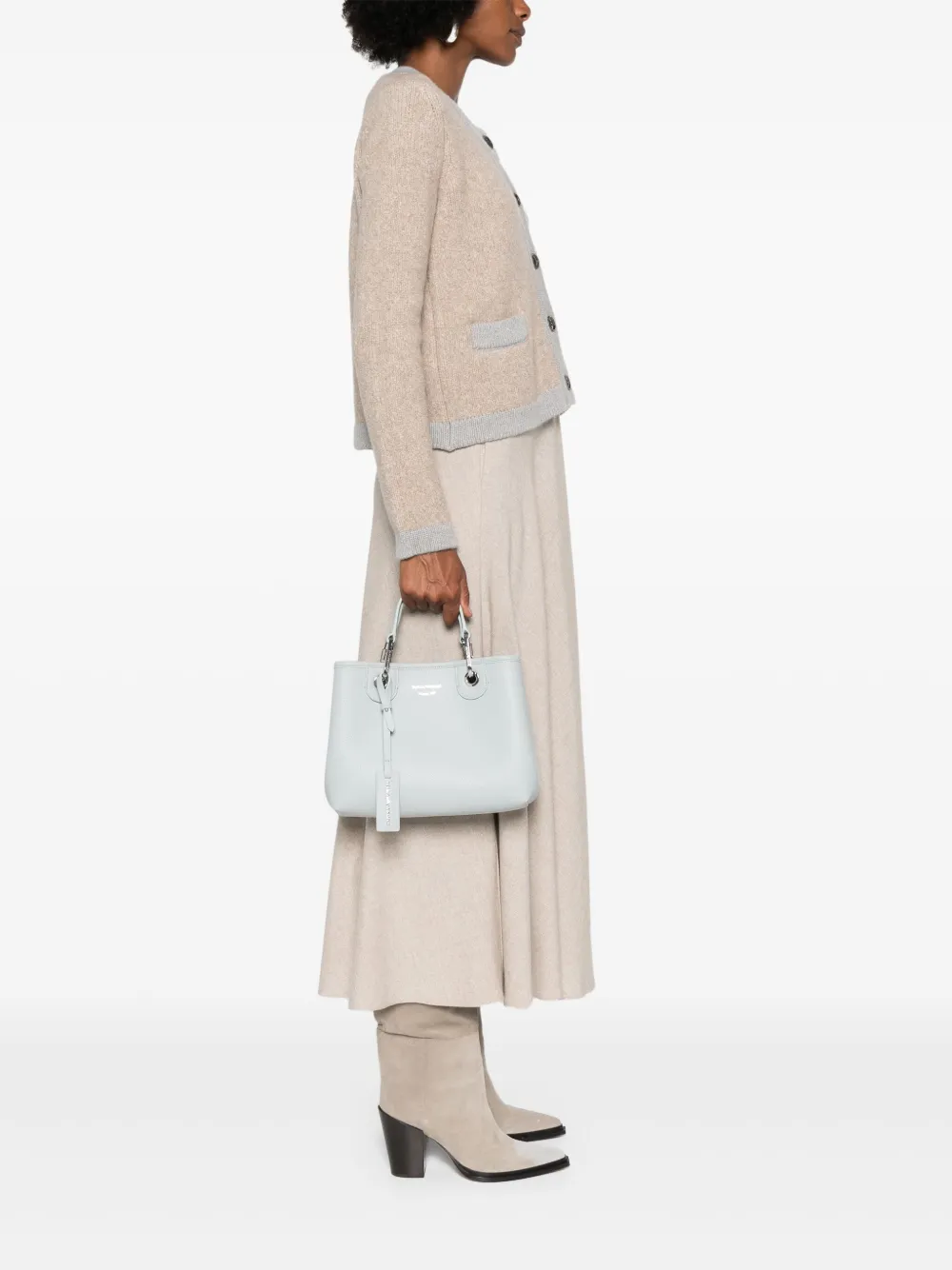 Emporio Armani MyEA kleine shopper - Grijs
