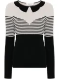 Blumarine striped sweater - Neutrals