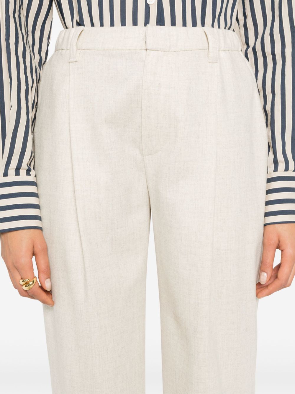 Brunello Cucinelli pleat-detail trousers Women