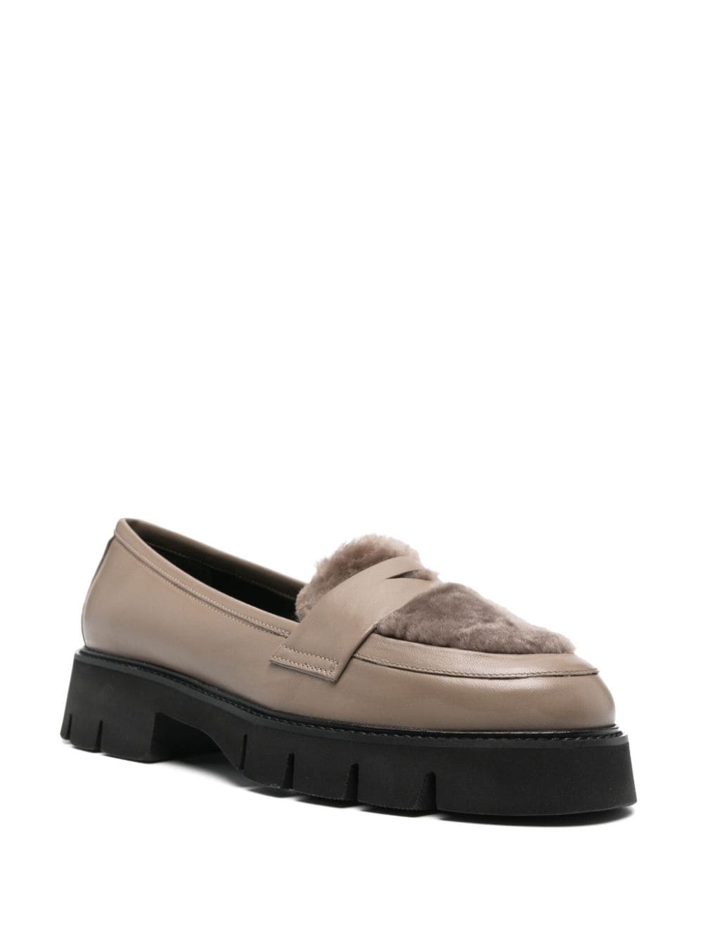 Roberto Festa Loafers met vlakken - Beige