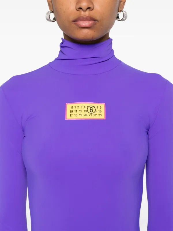 インナー・ルームウェアその他 Maison Margiela Skin pink stretch nylon bodysuit Maison Margiela high-neck Bodysuit | Red | FARFETCH