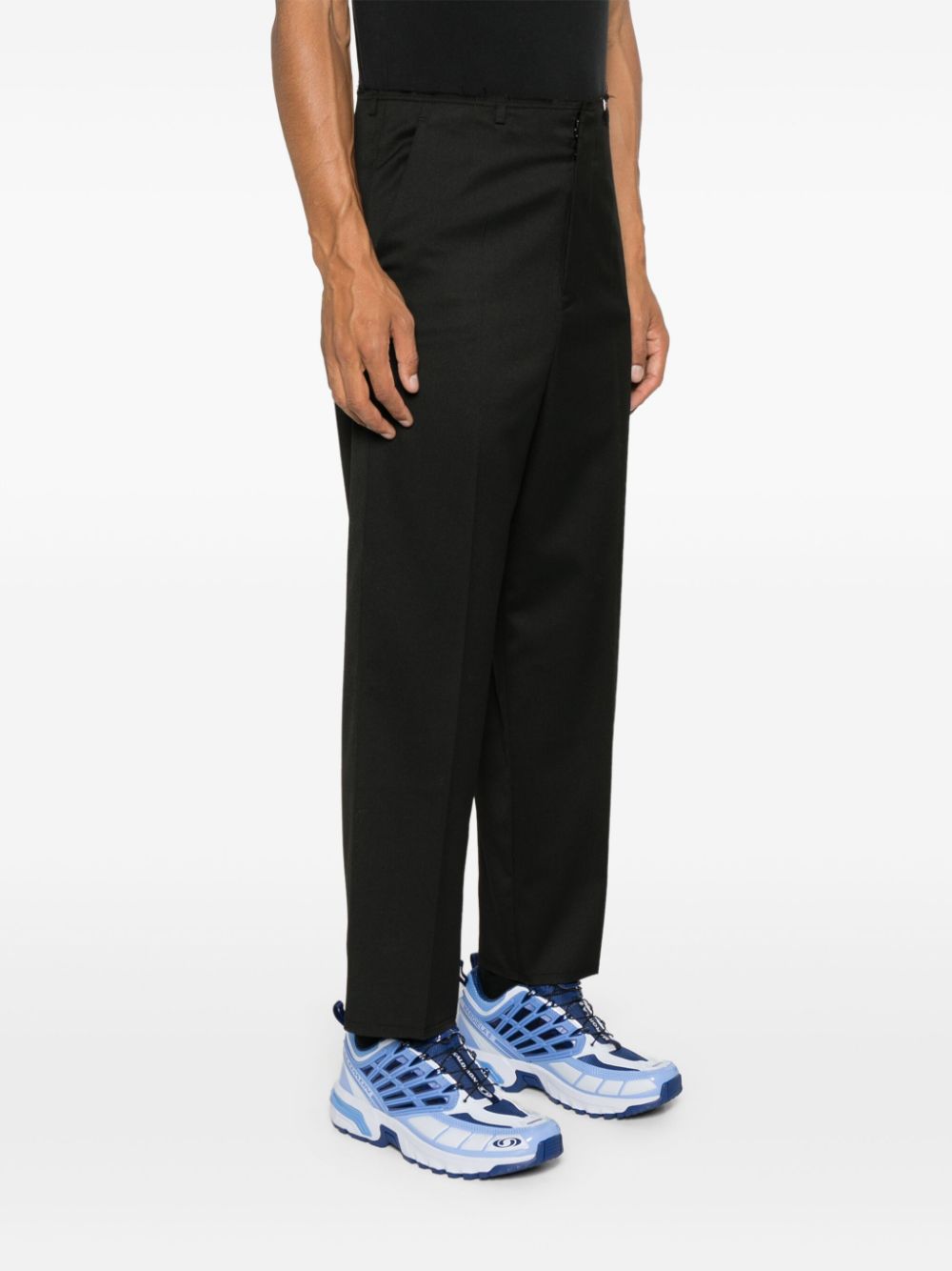 MM6 Maison Margiela single-stitch logo trousers Men