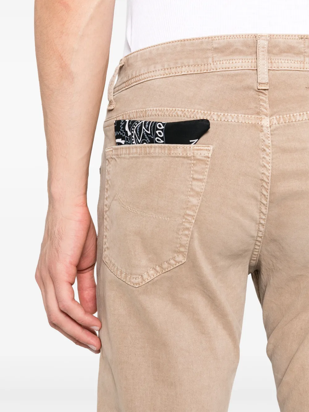 Jacob Cohën Nick broek Beige
