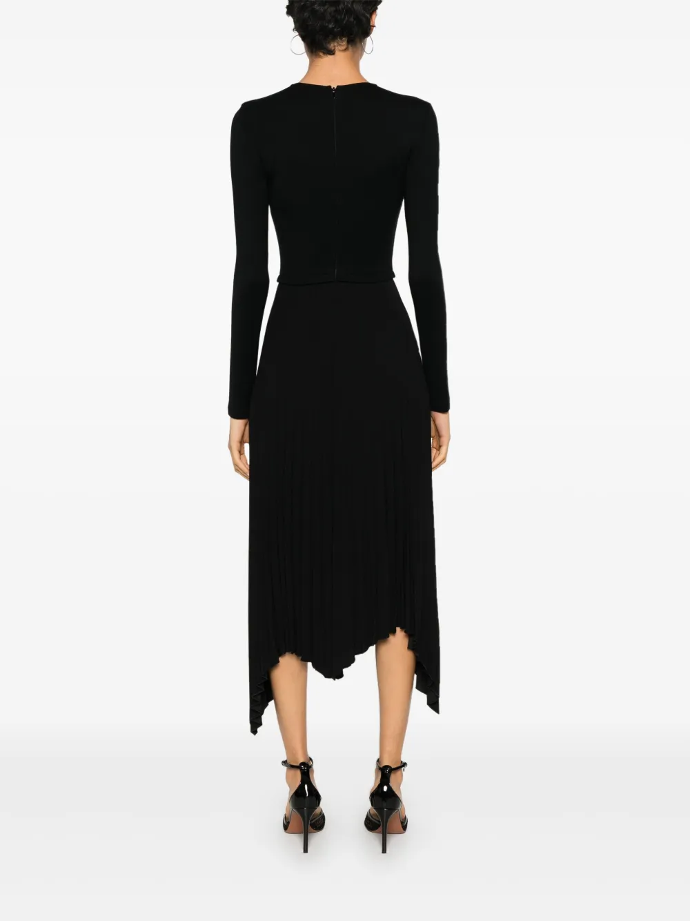 NISSA Midi-jurk met logoplakkaat Zwart