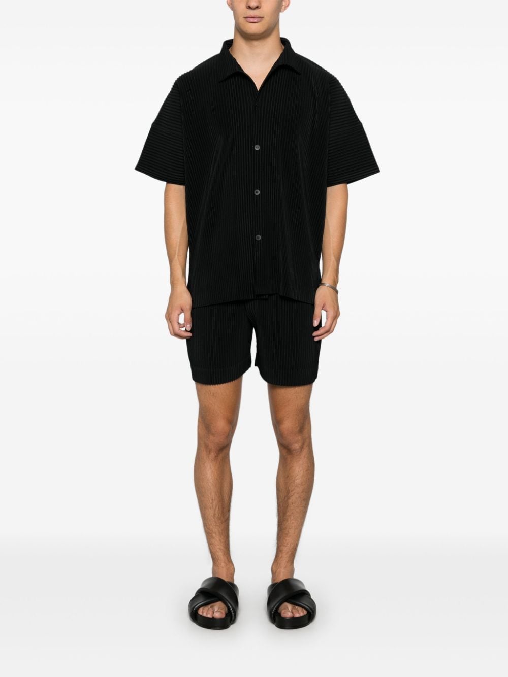 Homme Plissé Issey Miyake MC July shorts - Zwart