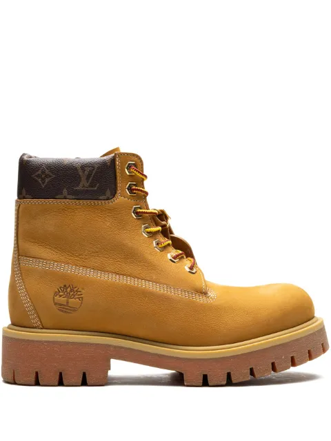 Louis Vuitton Pre-Owned x Timberland ankle boots