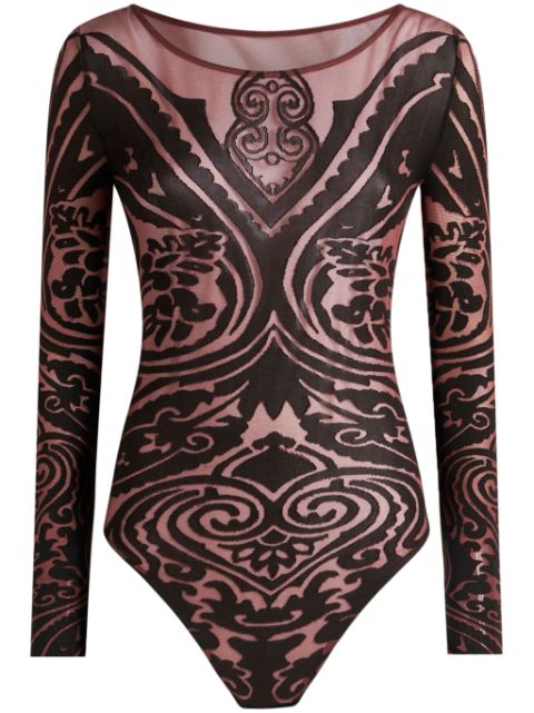 ETRO paisley-print bodysuit Women