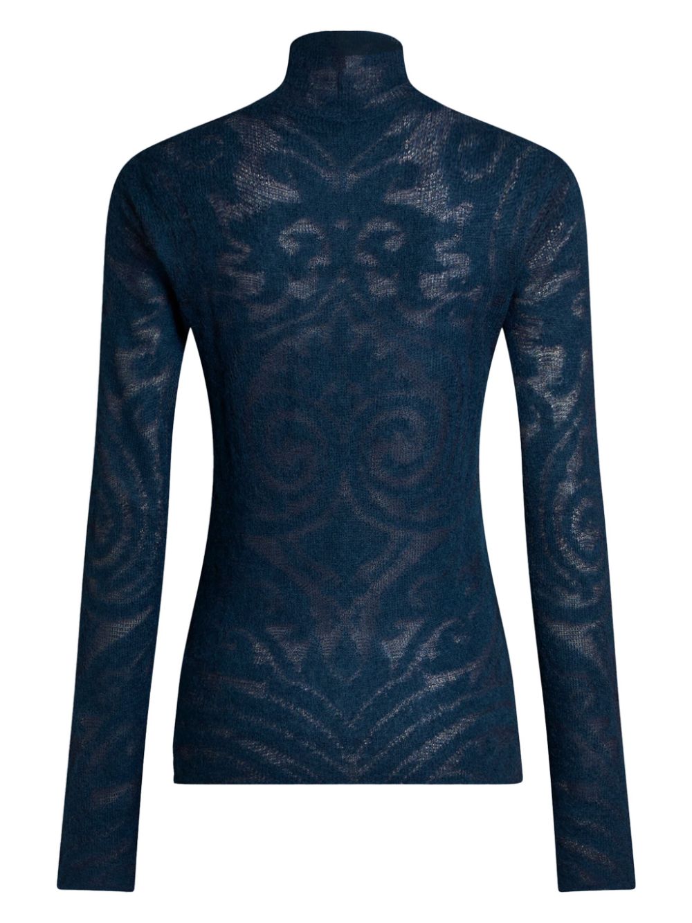 ETRO roll-neck jacquard jumper Women