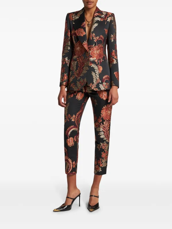 【送料&関税込】Etro Palazzo Trousers Silk palazzo pants in blue - Etro | Mytheresa