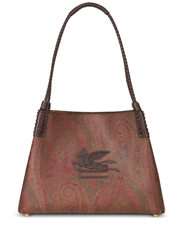中古・古着通販】ETRO (エトロ) ハンドバッグ ブラウン