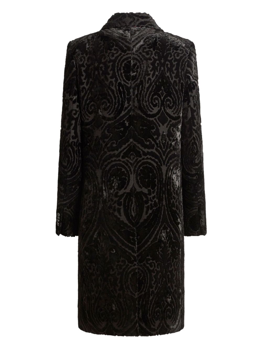 ETRO velvet jacquard coat Women