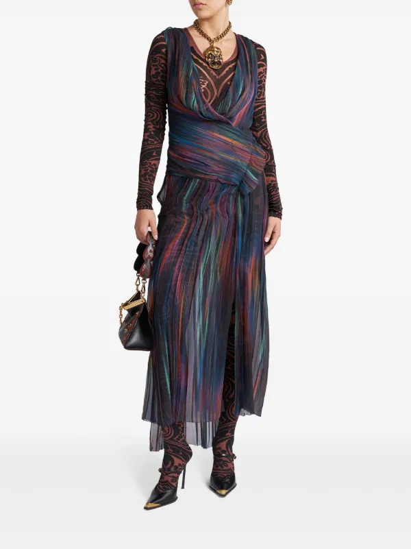 【★完売必至★】ETRO ☆ ペイズリー タトゥー ボディスーツ ☆完売必至☆】ETRO ☆ ペイズリー タトゥー ボディスーツ (ETRO
