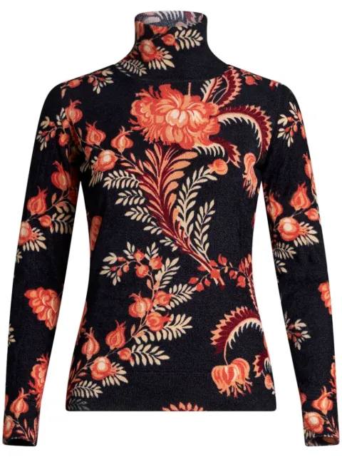 Affordable ETRO floral-print jumper Women