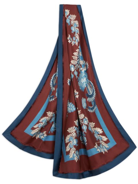 ETRO printed silk scarf Women