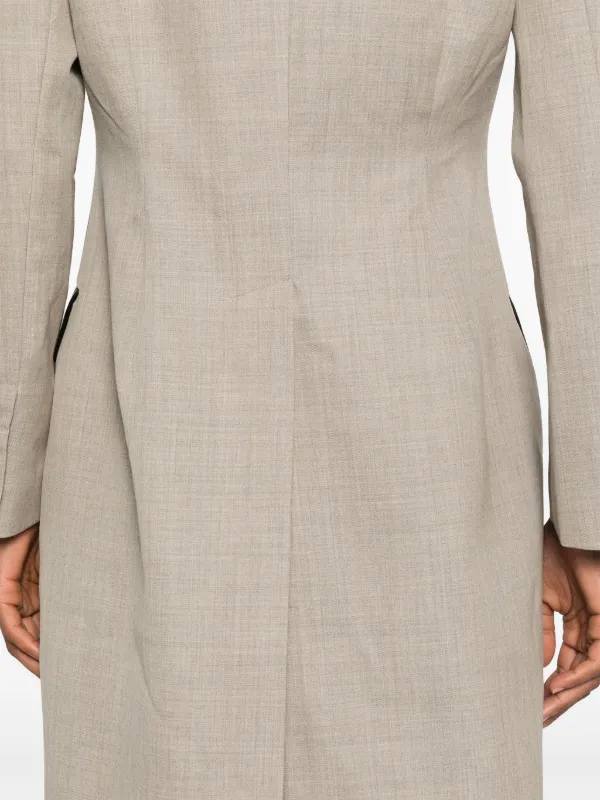 Nanushka Ferris Coat | Neutrals | FARFETCH TR